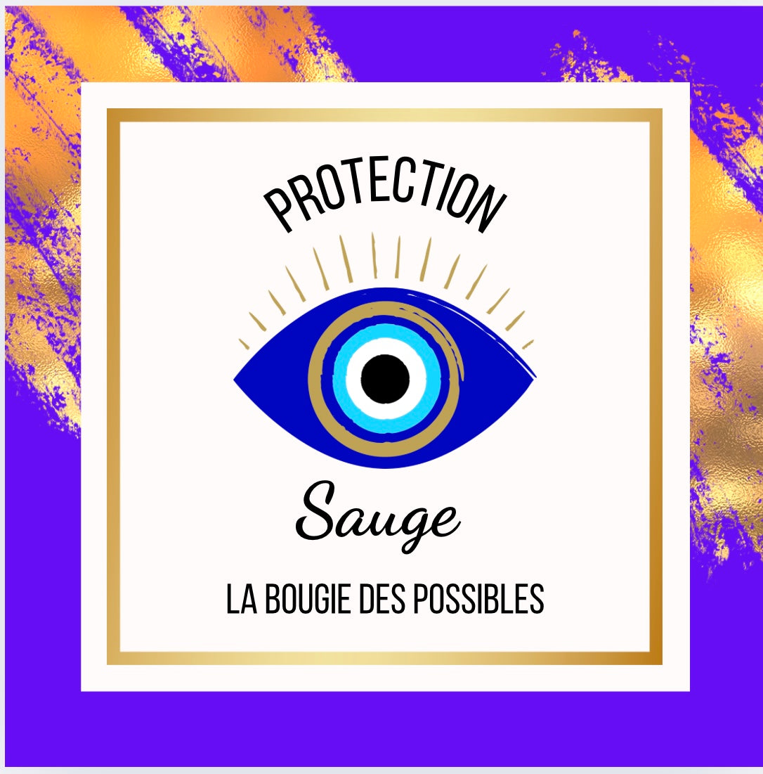 BOUGIE PROTECTION PARFUM SAUGE 100G